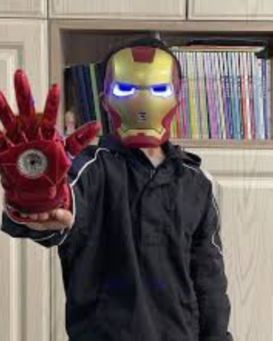 IRON MAN BRAZO DE HIDROGEL