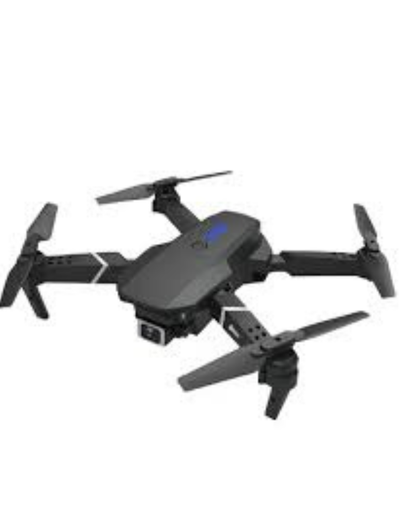 Drone Plegable E88 Pro Negro Cámara 4K Dual Conexión WiFi Control Remoto
